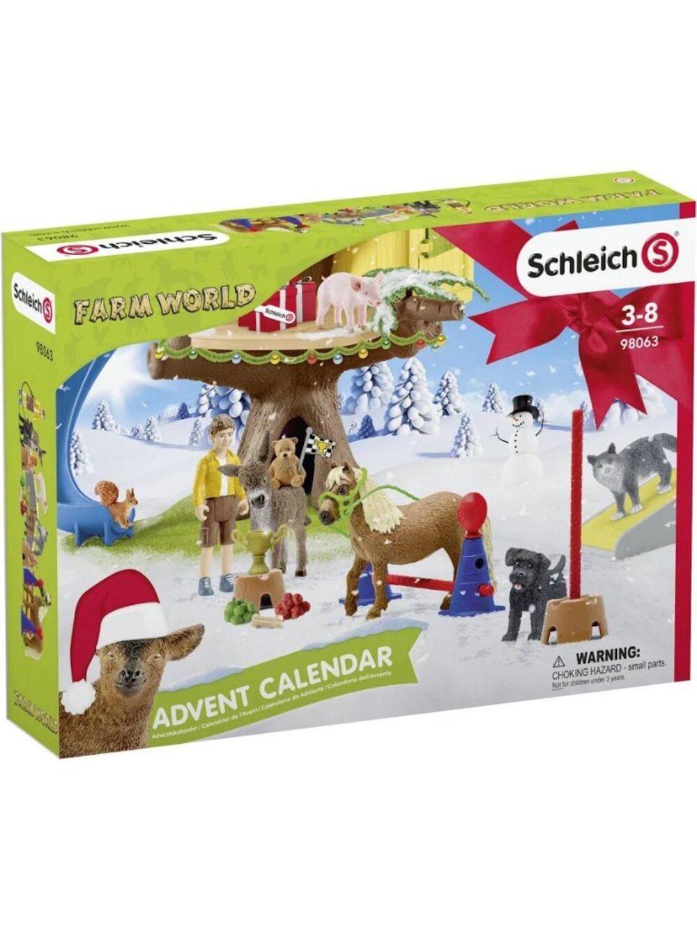 Schleich 2020 Advent Calendar Farm World 24 Pcs (98063) Age 3+ New In Box